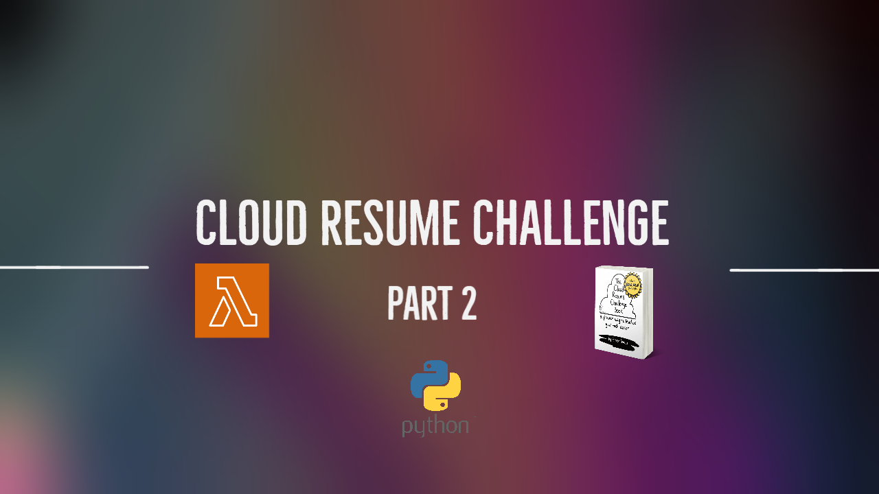 Cloud Resume Challenge – Part 2 · Stuff About Cloud
